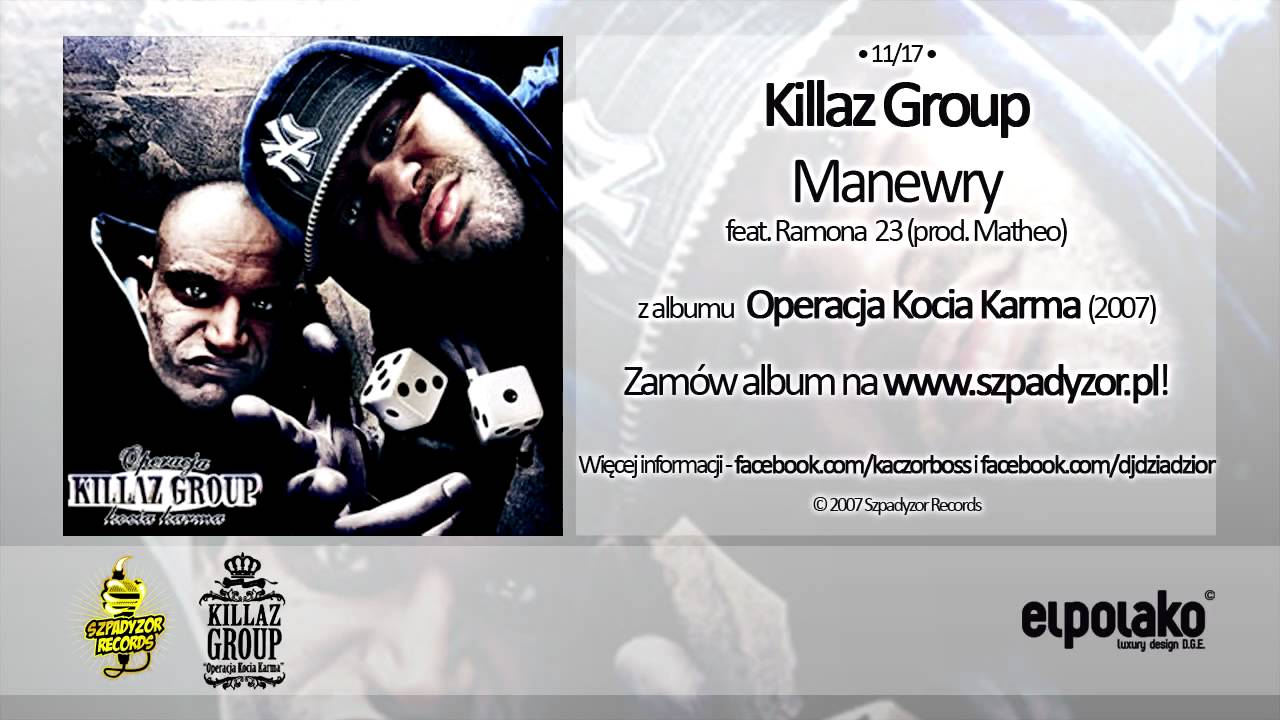 Watch 11. Killaz Group - Manewry feat. Ramona 23 on YouTube Watch 11. Killaz Group - Manewry feat. Ramona 23 on YouTube