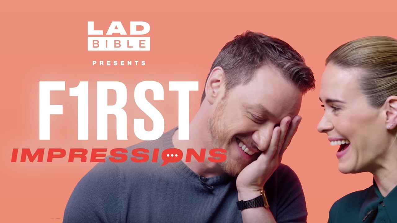 James McAvoy vs Sarah Paulson Play First Impressions