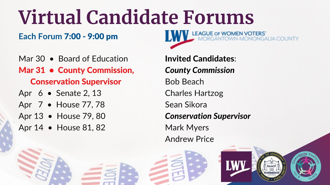 Conservation District Supervisor Candidate Forum, March 31, 2022 YouTube