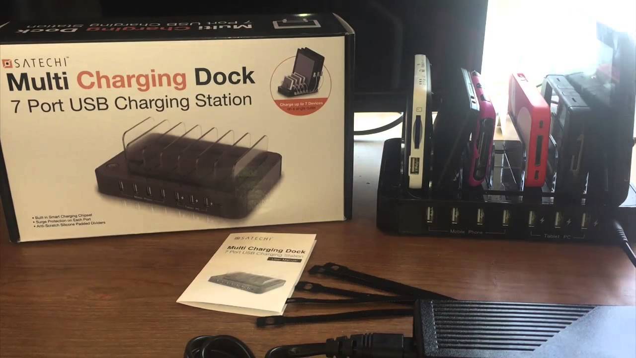 Satechi Multi Charging 7 Port Usb Dock You Satechi Multi Charging 7 Port Usb Dock