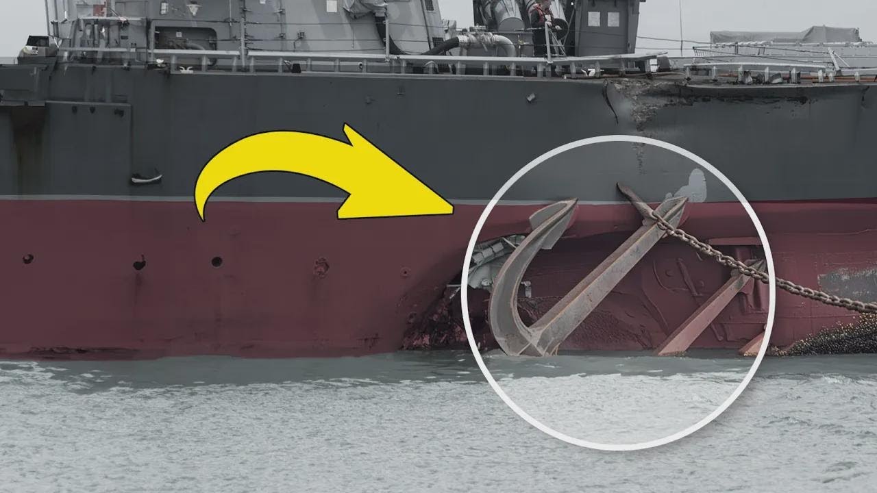 Esta âncora afundou um navio da Guarda Costeira