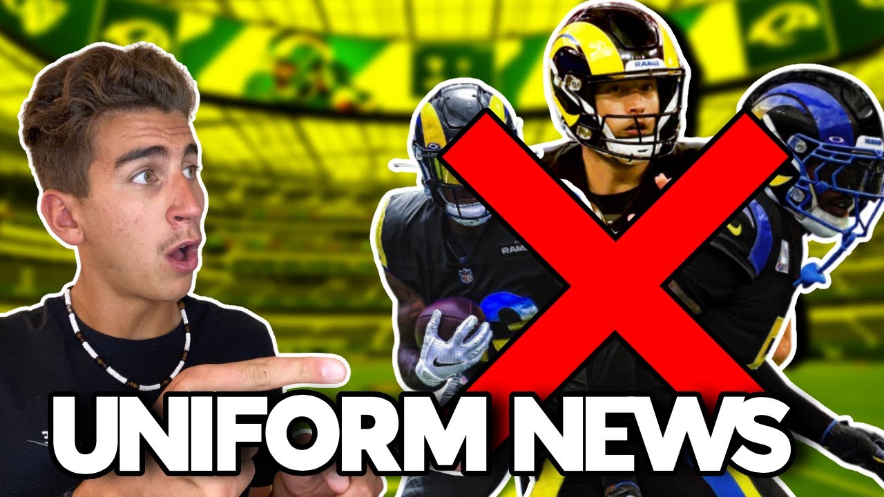 LA Rams Tease NEW RIVALRY UNIFORMS...They're NOT What You May Think ...