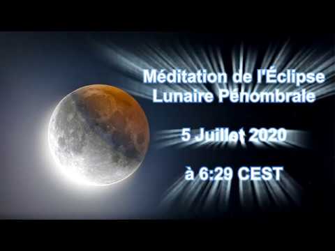 Méditation de l'Éclipse Lunaire Pénombrale - French guided audio