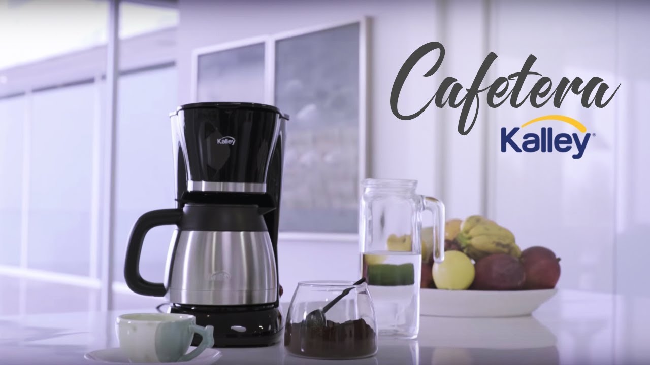 Cafetera térmica Kalley - YouTube