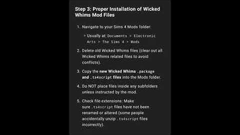 How to Fix Wicked Whims Not Working in Sims 4 🪩