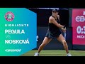 Jessica Pegula - Linda Nosková | Highlights deutsch | Halbfinale | WTA Bad Homburg