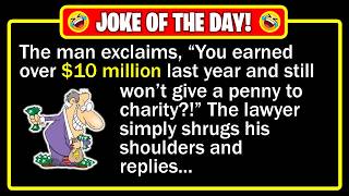 🤣 BEST JOKE OF THE DAY! - "Rich Lawyer" When We Mistake Sympathy for Generosity... | Funny Dad Jokes