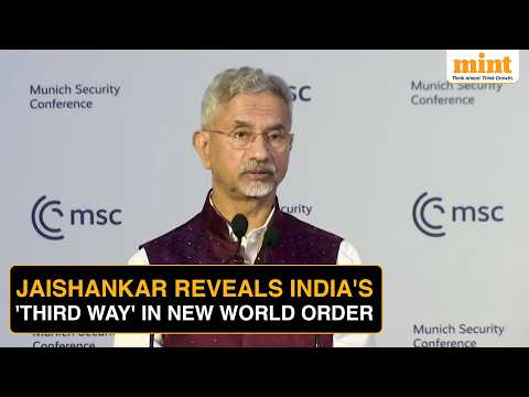 Jaishankar Explains India’s Strategy as US-China Rivalry Reshapes Global Order | Munich Conference