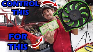 How To Automatically Control Your Jeep Xj E-Fan On A Budget And With Ease!