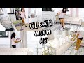 *NEW* MASSIVE LIVING ROOM CLEAN & DECORATE WITH ME : HOW TO REFRESH YOUR SPACE | OMABELLETV