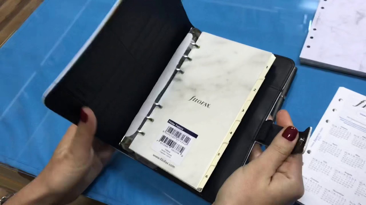 Filofax Patterns Personal Marble