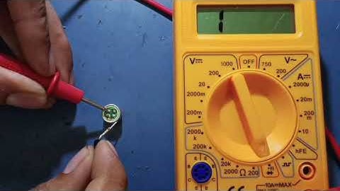 How to find Microphone Positive and Negative terminals// Microphone Testing with Multimeter