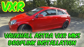 Vauxhall Astra VXR MK5 Droplink Installatie Tie Bar Opel