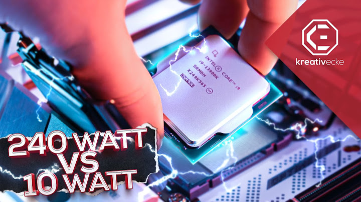 KRANK: CPU auf 10 WATT runtergeregelt! Hört auf Strom zu verschenken! Was bringen Powerlimits? #WBE