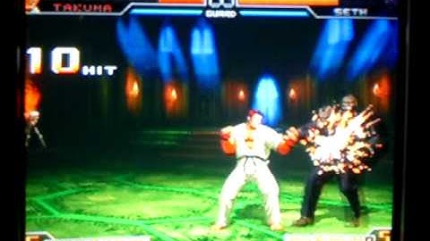 The King Of Fighters 2002um Ex Takuma Combo Training Day 1