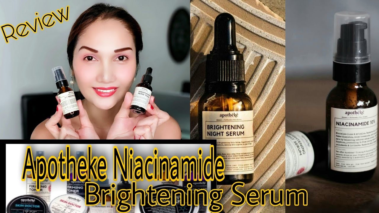 brightening night serum