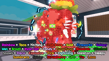 I Got EVERY TRAIT On STRAWBERRY ELEPHANT In Steal a Brainrot