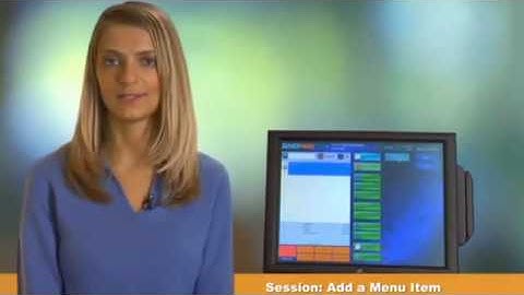 Dinerware Training Video - Adding Menu Item - 5