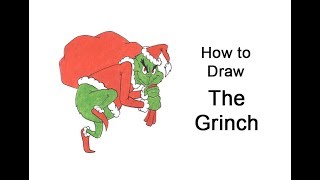How to Draw The Grinch (Full Body)