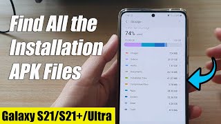 Galaxy S21/Ultra/Plus: How to Find All the Installation APK Files screenshot 4