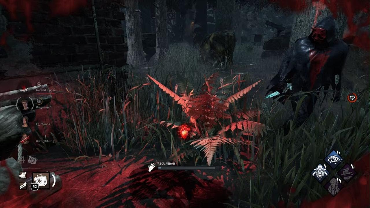 Dead by Daylight Nancy vs Ghost Face escape por escotilla