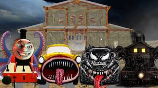 Amazing Upgrade RC LIGHTNING MCQUEEN MONSTER,HOUSEHEAD MONSTER,Cursed Octopus James Thomas