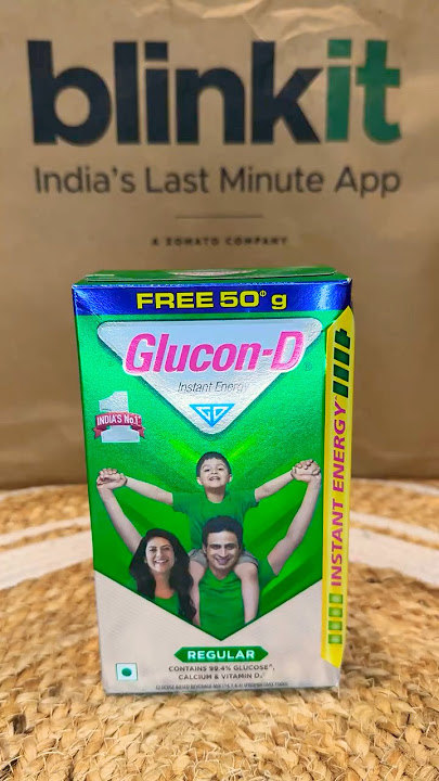 Glucon- D #unboxing #glucose #blinkit #shorts