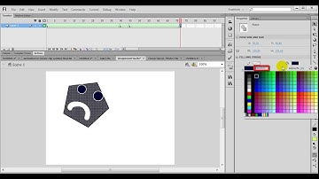 CV Tutorials Flash CS6 Tutorial #3   Creating Animation using SHAPE Tween