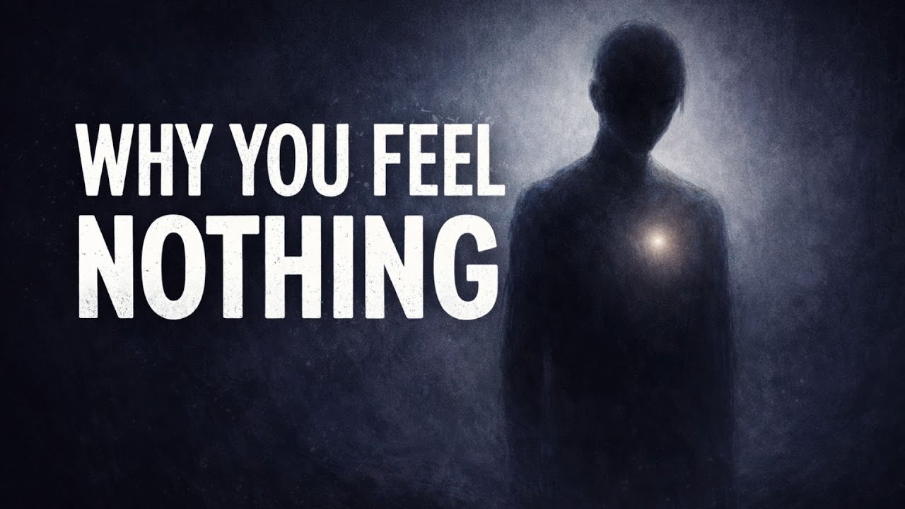 Why You Feel Emotionally Numb | Dark Psychology