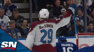 Nathan MacKinnon Caps Off The HUGE Comeback vs. Maple Leafs