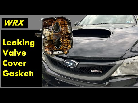 Subaru WRX: Replaced Passenger Valve Cover Gasket (2011-2014) - YouTube