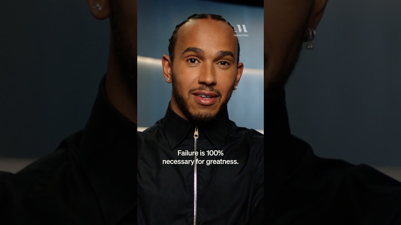 Lewis Hamilton: "FAIL as many times as possible"
