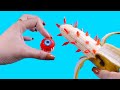 Stop motion Cooking 🌿 How To make EYE BANANA FOOD Mukbang 🌿 Funny Videos ASMR Eating 4K