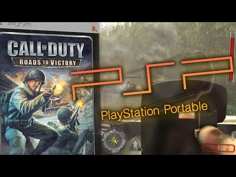 Видео: CALL OF DUTY: ROADS TO VICTORY на PSP