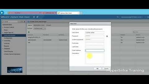 8.Adding Vcenter to AD domain and configuration of SSO