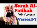 Surah Al-Fatihah Recitation The Opener Verses 1-7 By Mufti Menk|TheProphetsPath|#Quran#Recitation