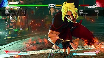 LnWolf SF5 Ken Vtrigger Combos