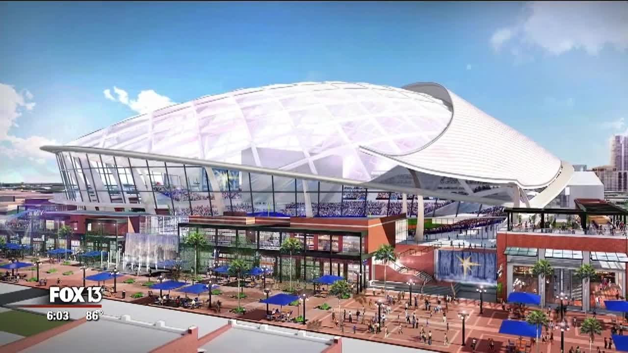 newspaper mockup Price tag dampens excitement for Rays' proposed stadium
