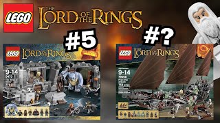 EVERY LEGO LORD OF THE RINGS SET RANKED