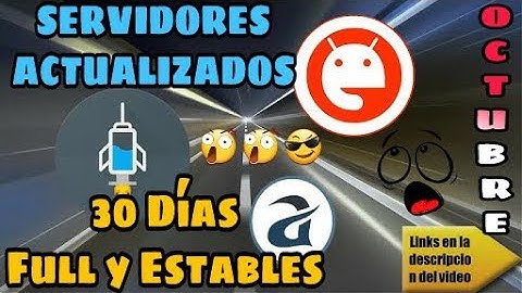 +SERVERS ACTUALIZADOS OCTUBRE// HTTP INJECTOR // EPROXY// APKCUSTOM//