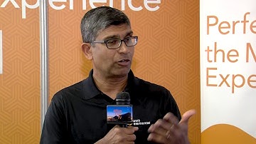 AfricaCom TV Interviews Aslam Khader, Chief Product Officer, AWS Elemental