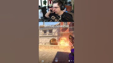 Shroud - noseshot #cs2 #cs #counterstrike #counterstrike2 #shroud