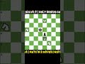 White to Move — Mate in 2! Don’t Blink.”|#chess #chessgame #shorts #reels #trending