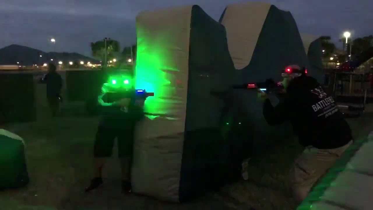 Battlefield Laser Tag Grand Opening Night! YouTube