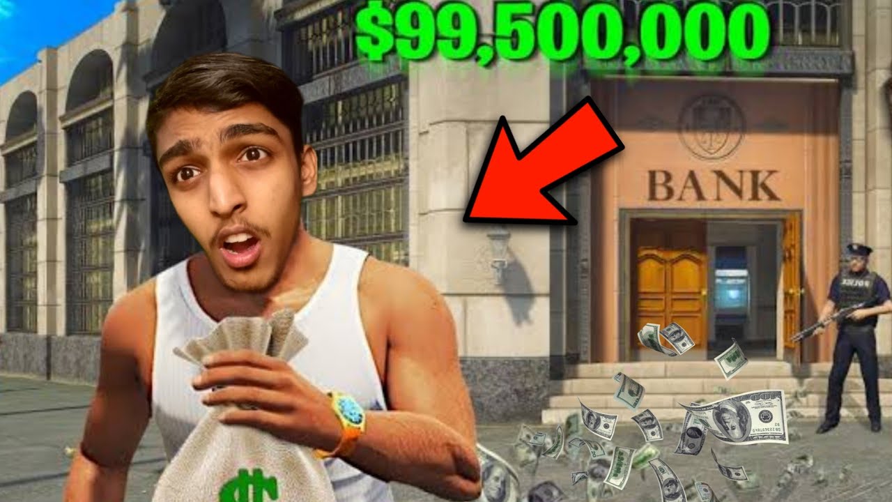 GTA 5 GAME THERAPIST ROB the BIGGEST BANK !! MALAYALAM YouTube