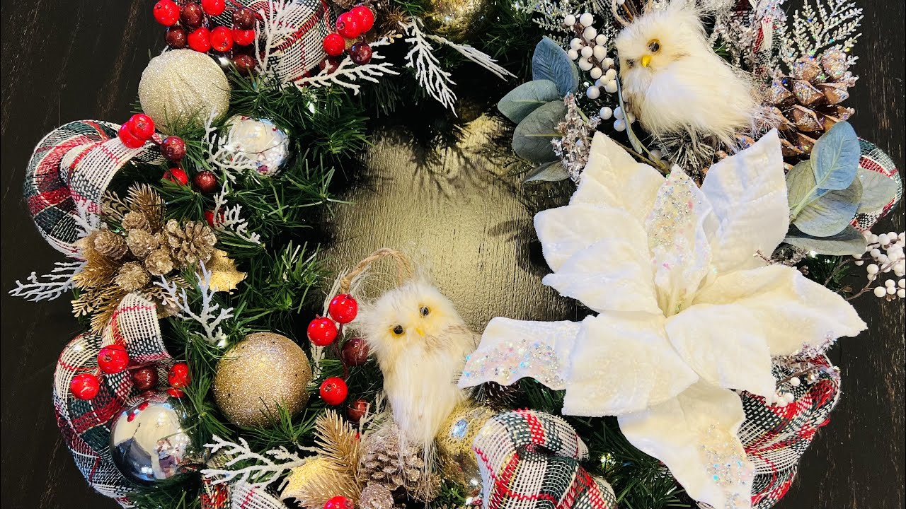DIY Christmas Wreath 2022 YouTube