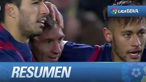 Resumen de FC Barcelona (3-2) Villarreal CF