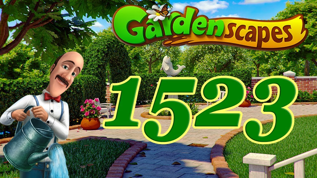GardenScapes level 1523 YouTube