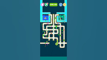 save the fish level 485 -mobile game/fishdom #shorts