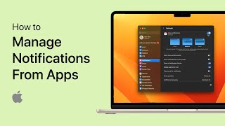 How To Manage Notifications for Apps on Mac OS Ventura